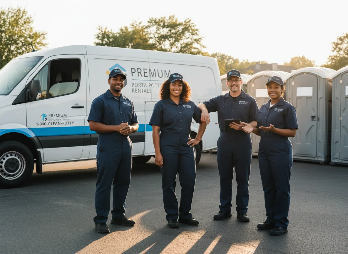 VIP Portable Toilets company in Adell, WI